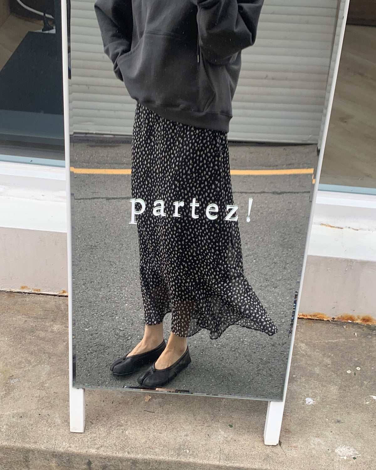 liter wave leopard skirt