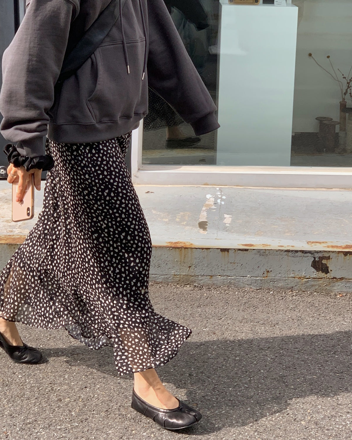 liter wave leopard skirt