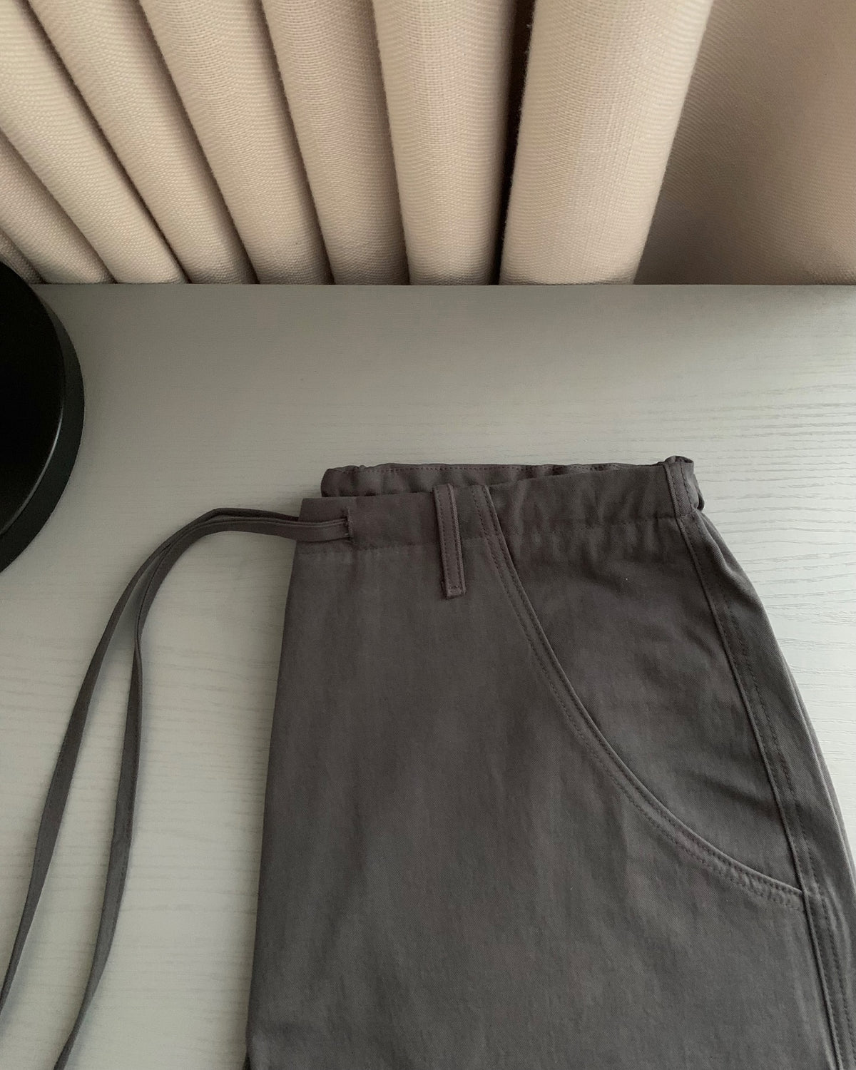 liter toast drawstring pants-2col