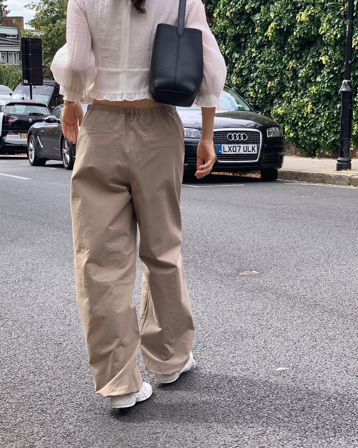 liter toast drawstring pants-2col