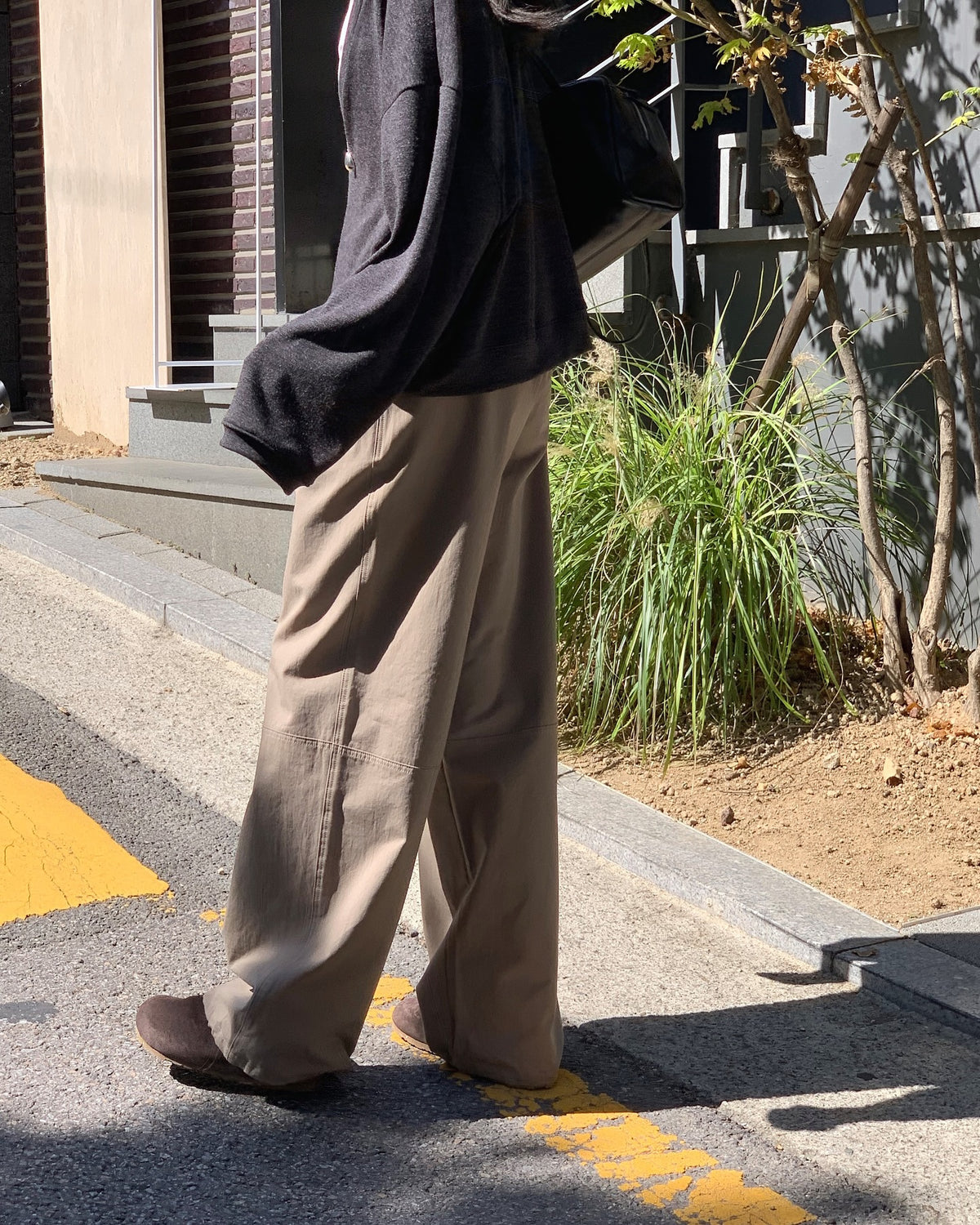 liter toast drawstring pants-2col
