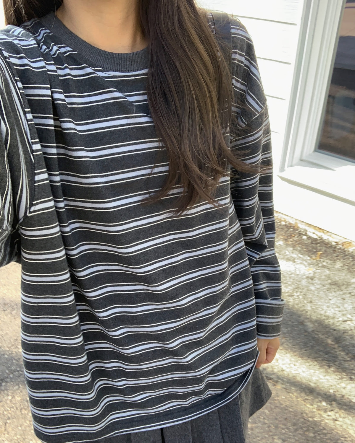 liter jerry striped T