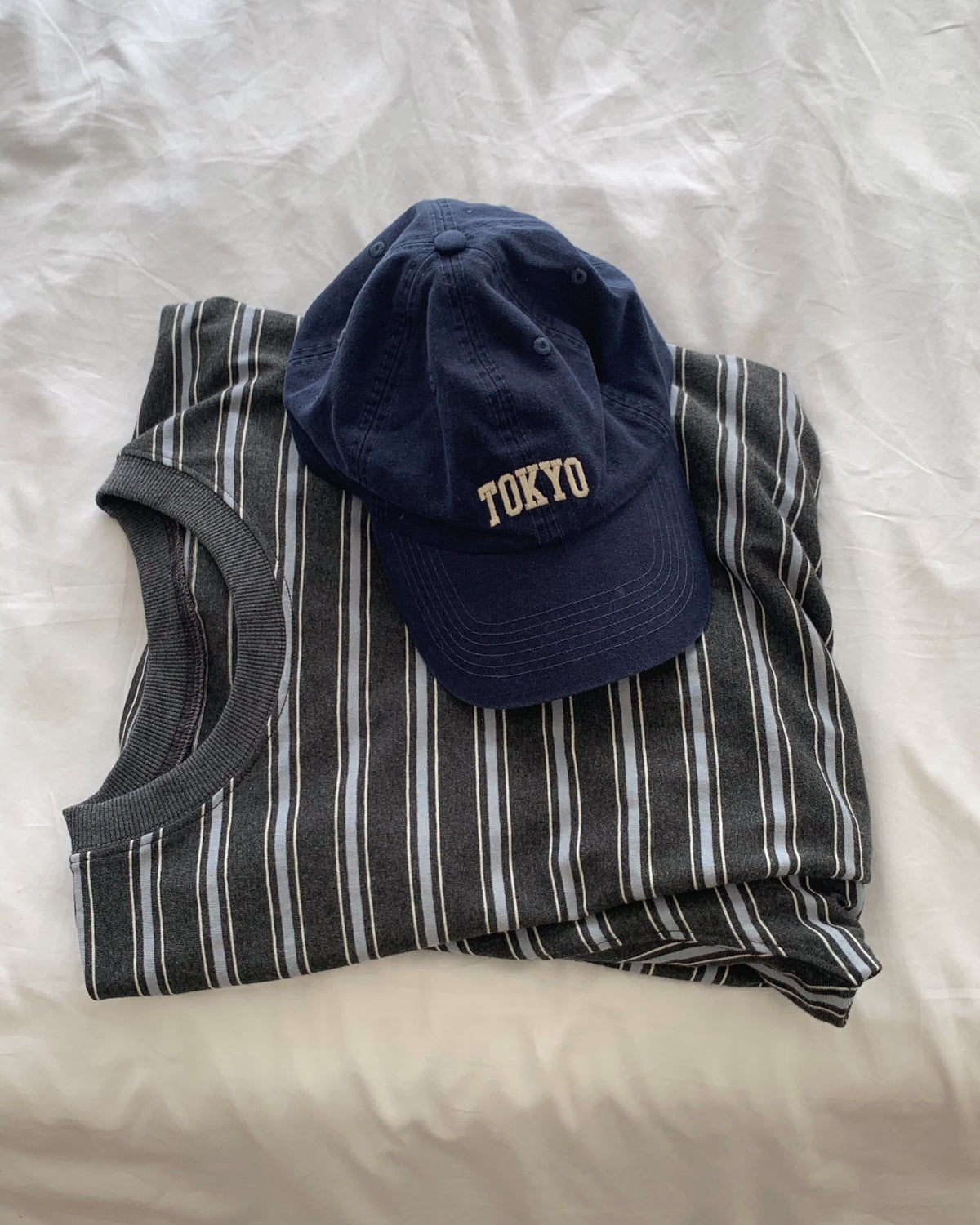 liter jerry striped T