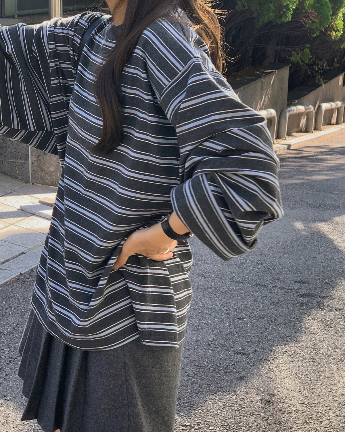 liter jerry striped T