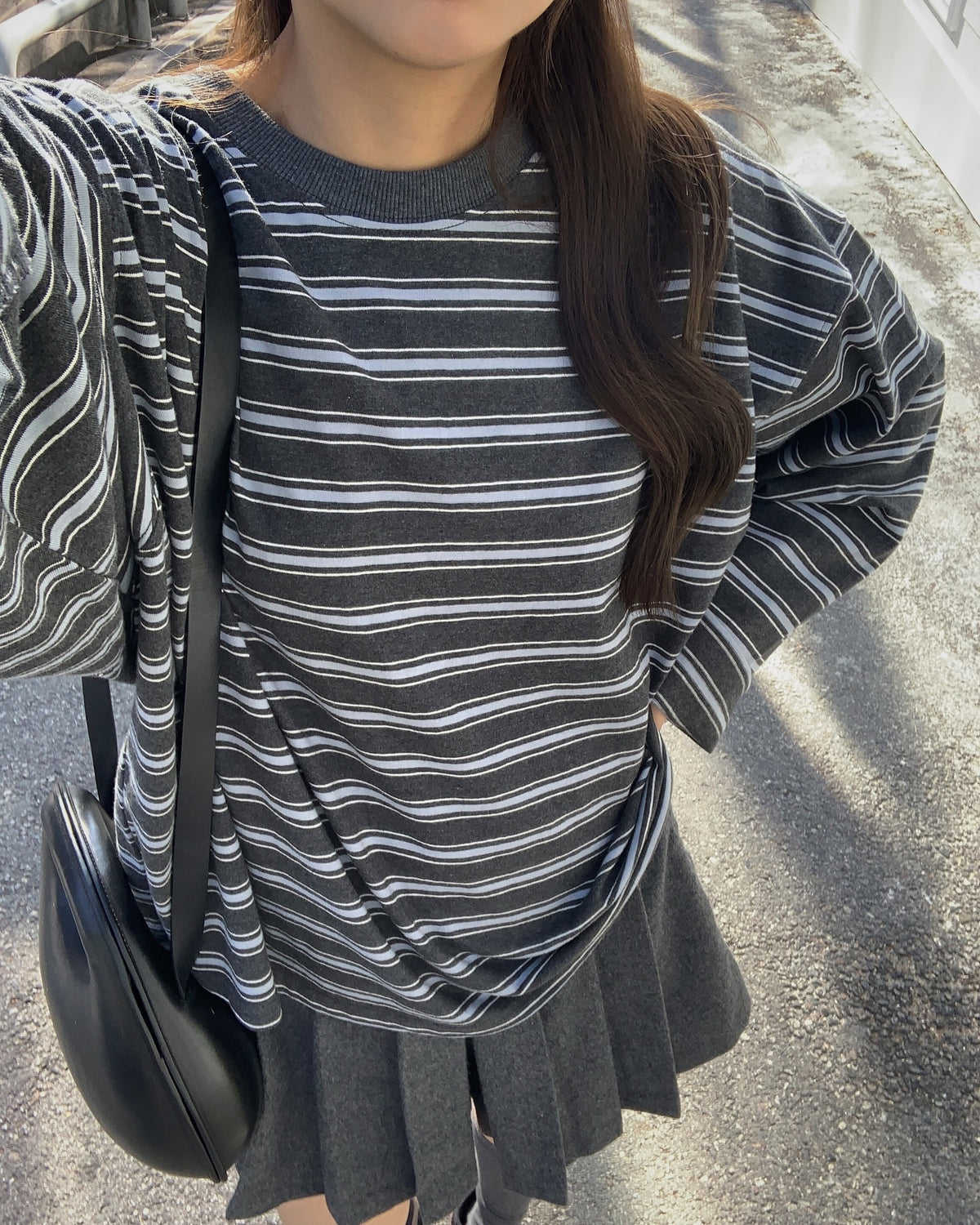 liter jerry striped T