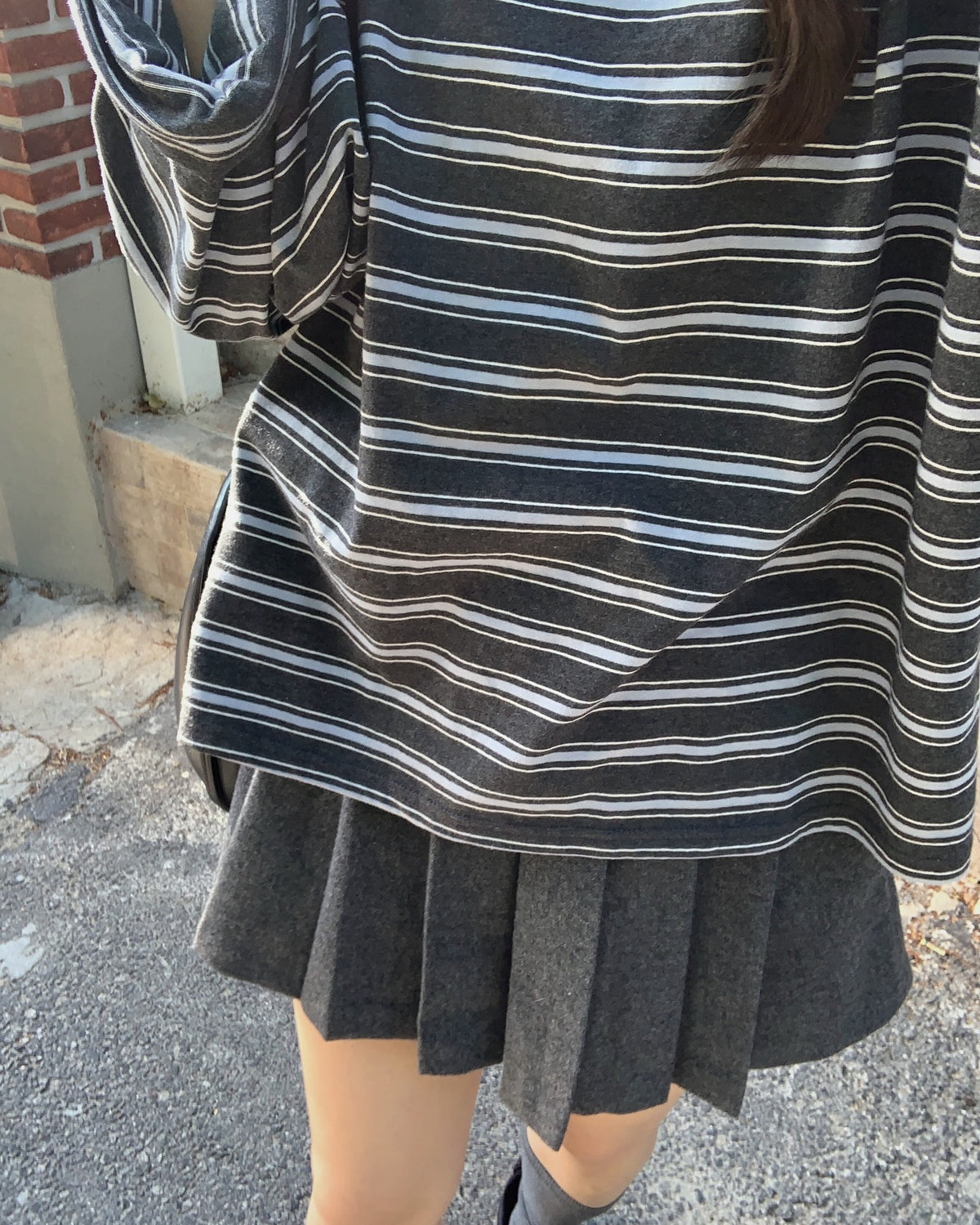 liter jerry striped T