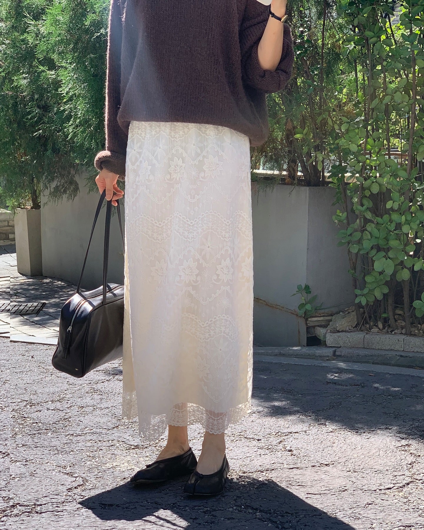 liter bernie lace skirt