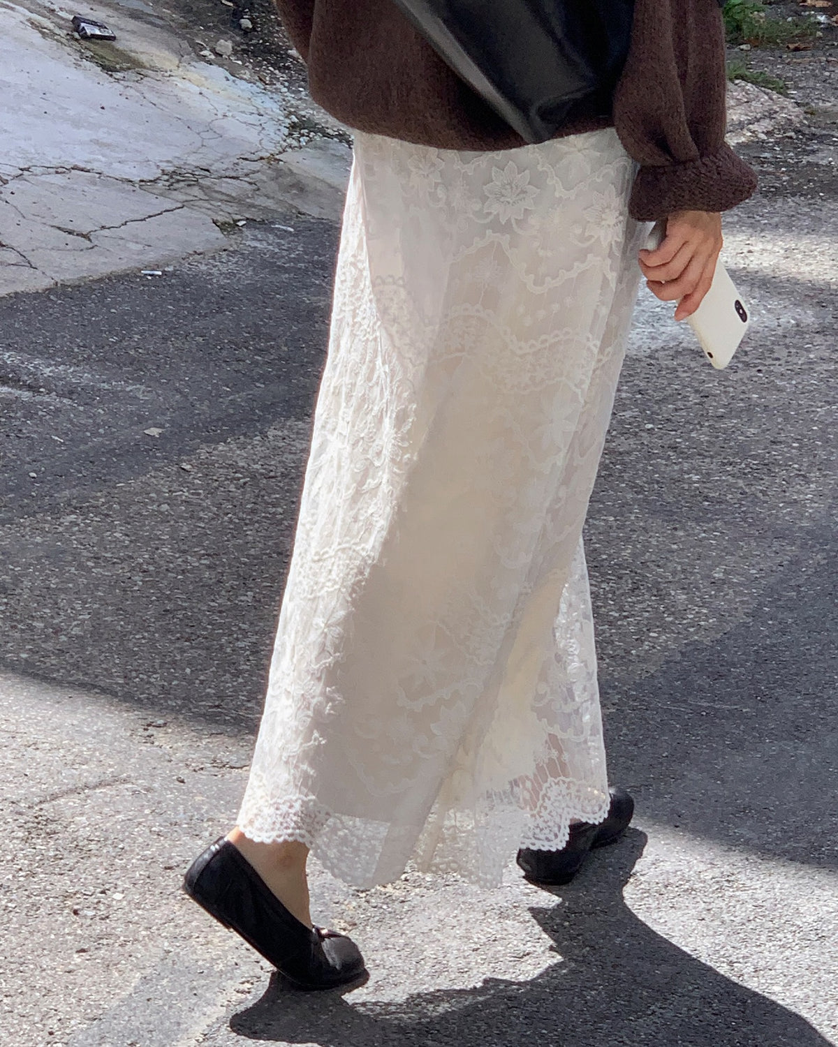 liter bernie lace skirt
