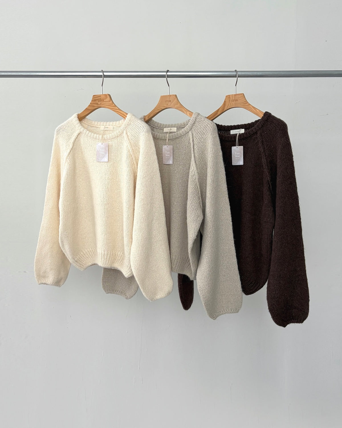 liter ronnie alpaca knit-3col
