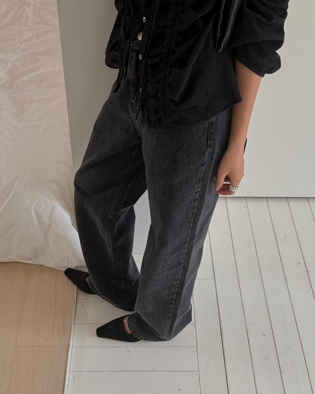 154 rib denim