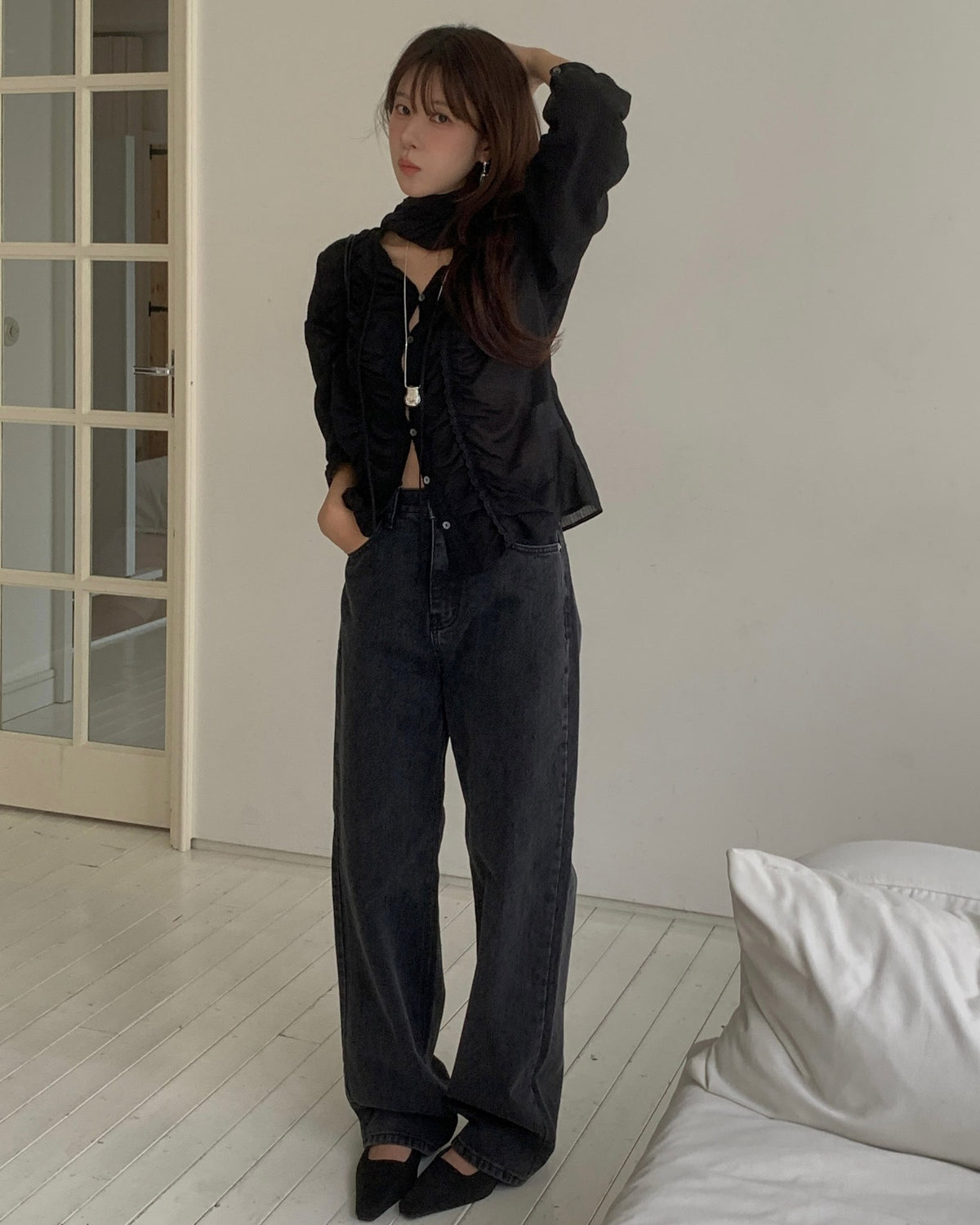 154 rib denim