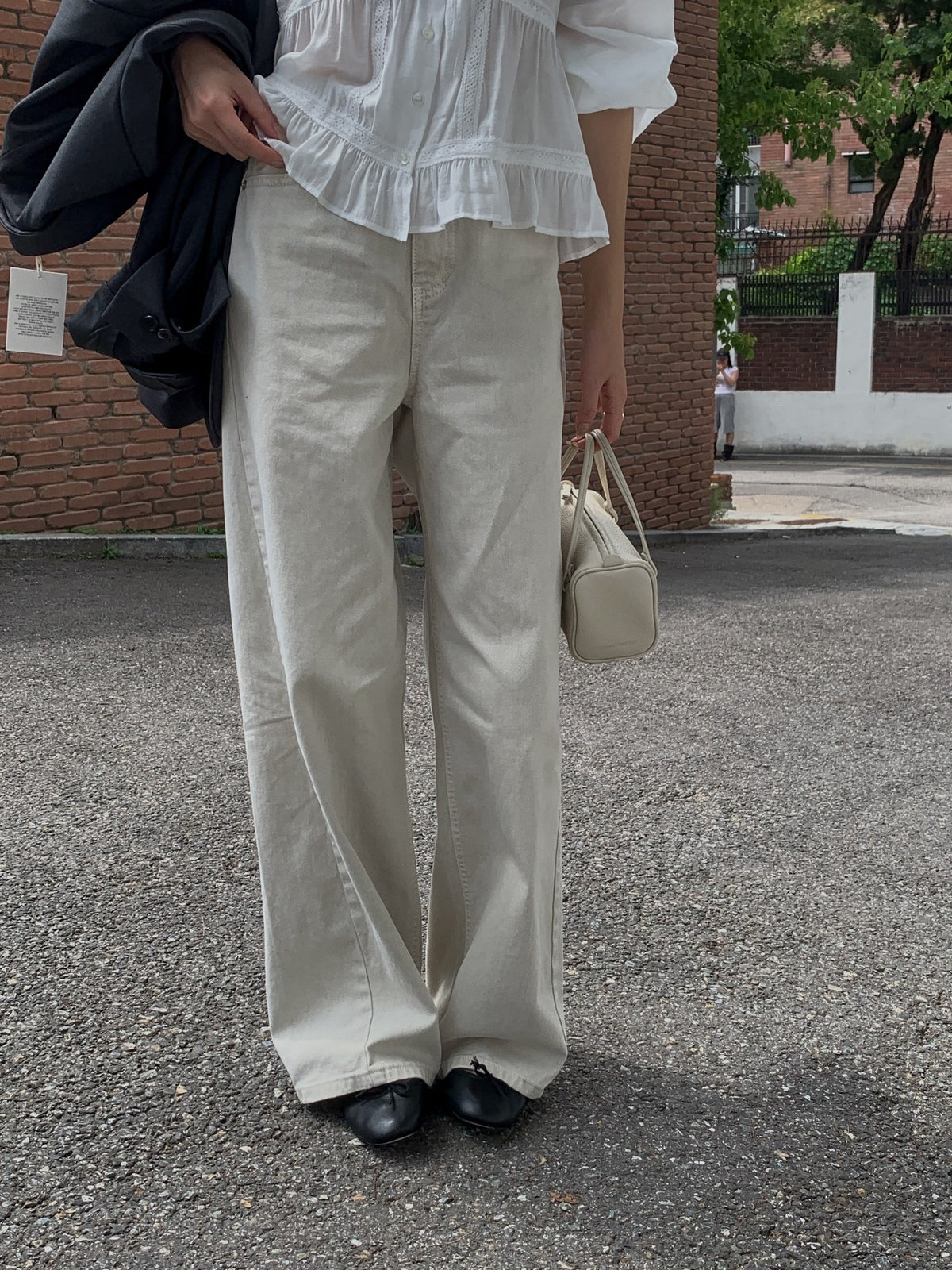 158 line dying denim