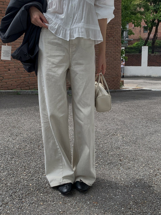 158 line dying denim
