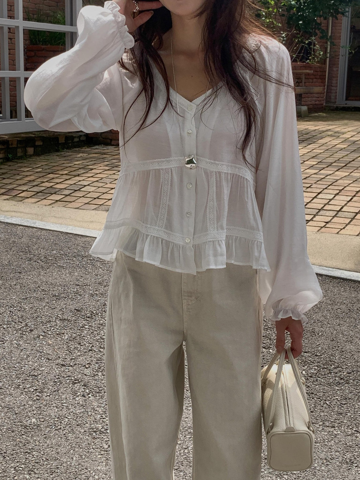 158 line dying denim