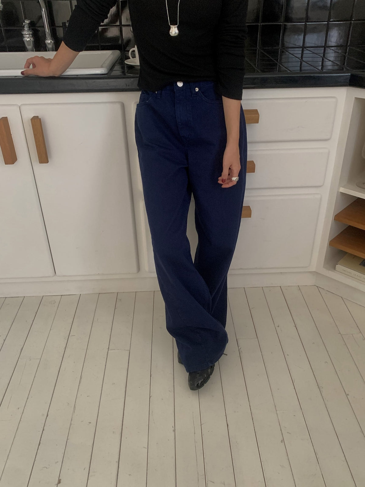 ️ 158 line dying denim