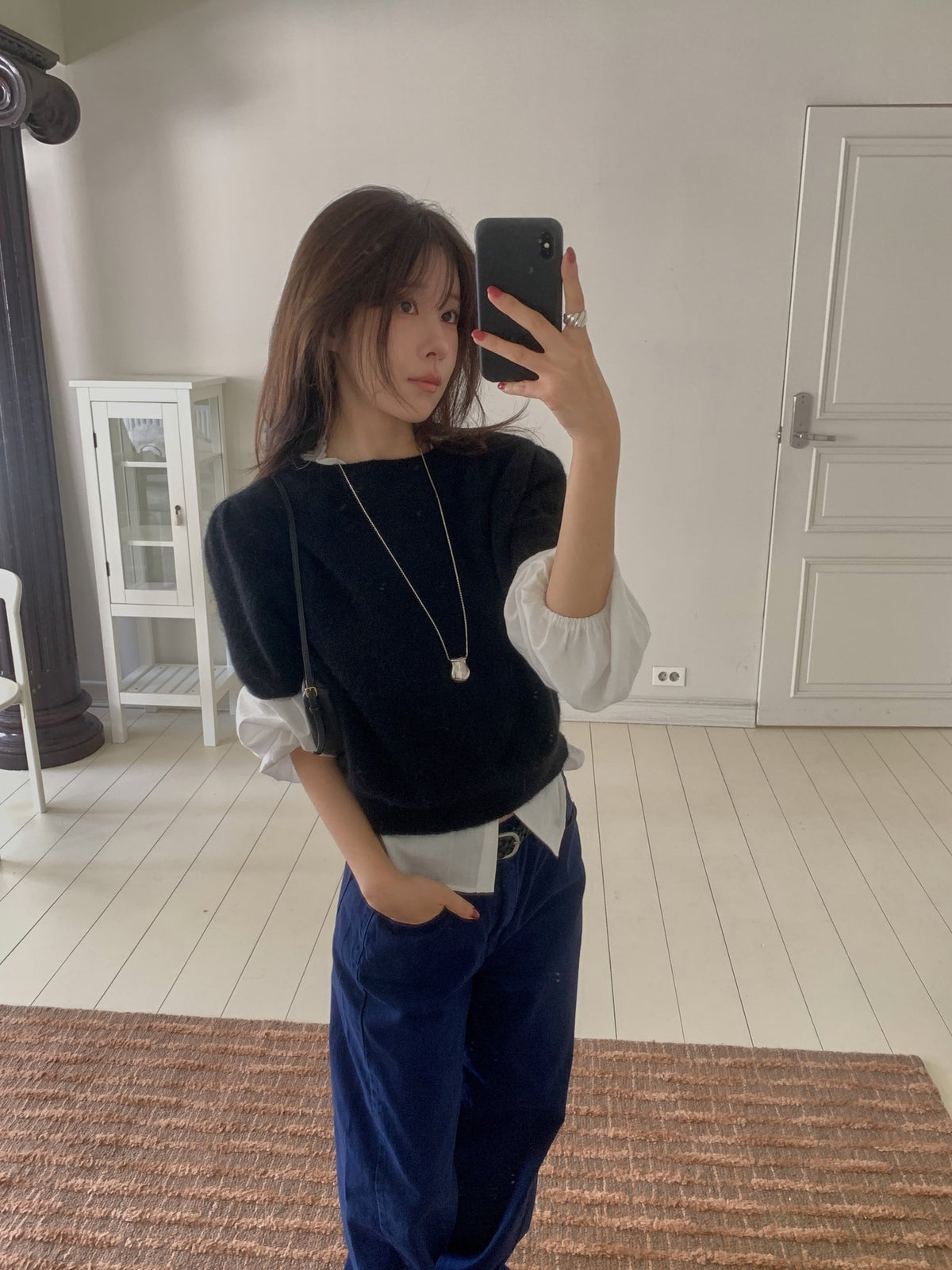 ️ 158 line dying denim