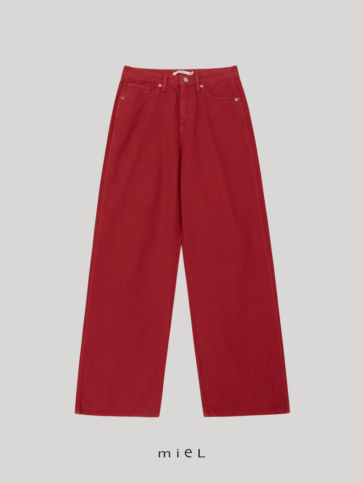 ️ 160 red dying denim