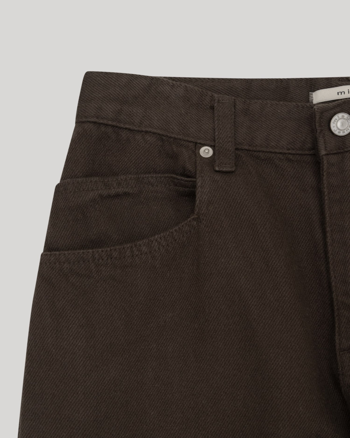 ️ 166 wool denim cargo pants-2col