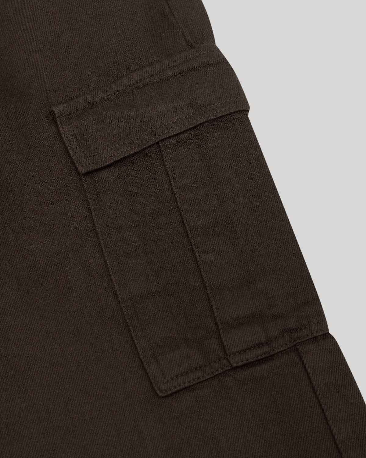 ️ 166 wool denim cargo pants-2col
