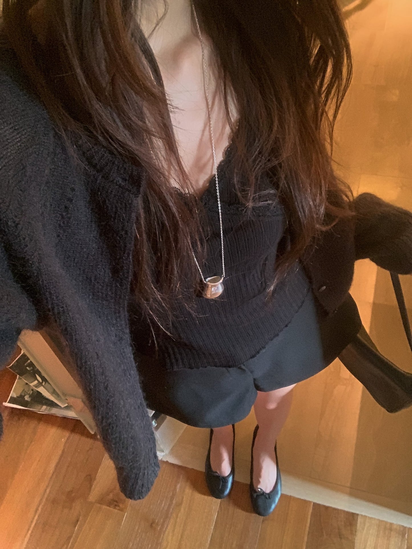 hand-knitted cardigan-4col