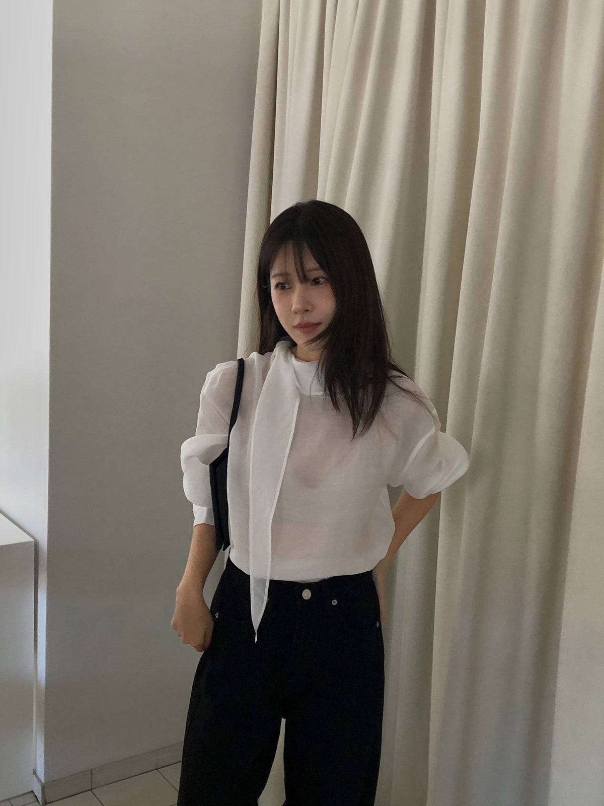 ️ taro blouse-3col
