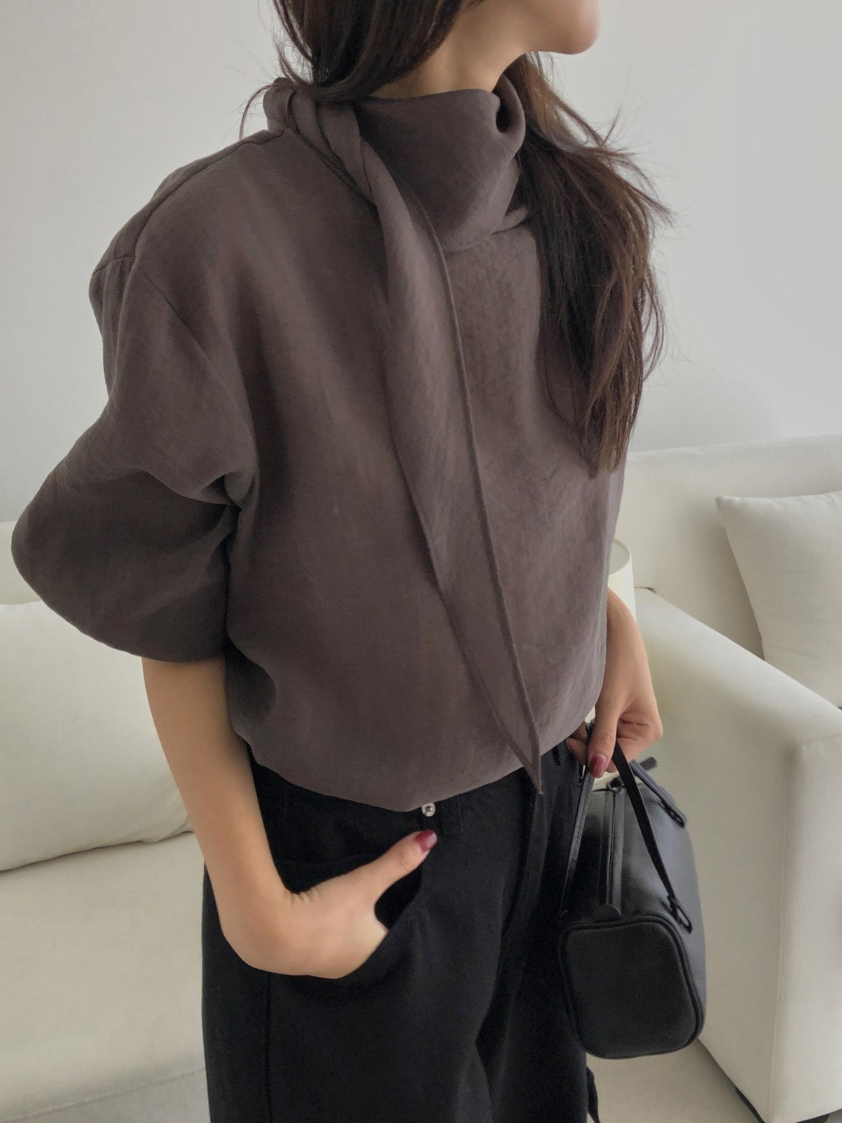 ️ taro blouse-3col