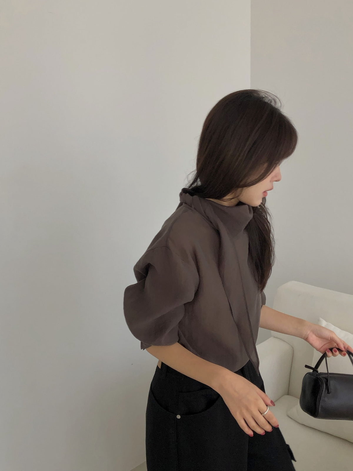 ️ taro blouse-3col