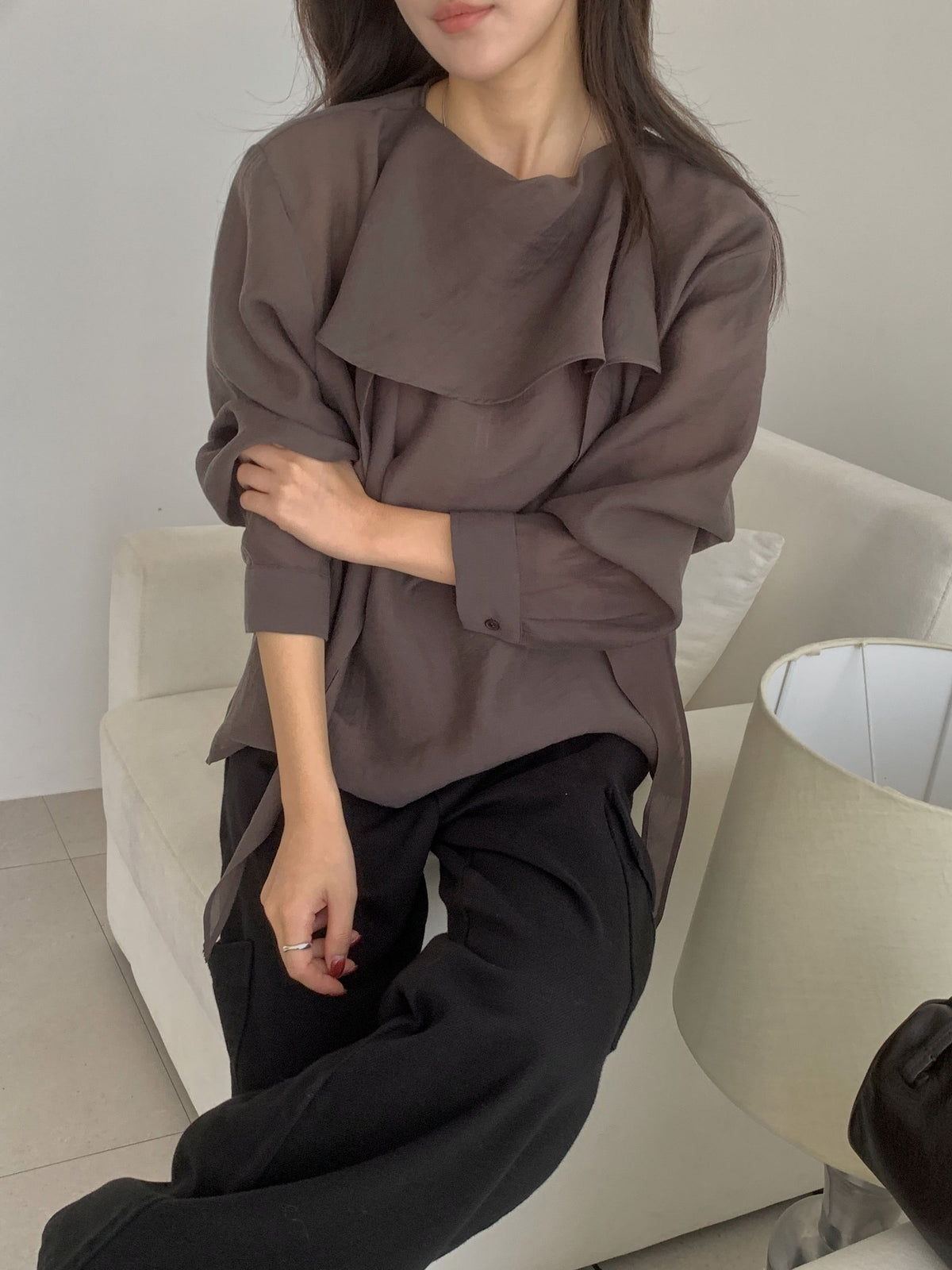 ️ taro blouse-3col