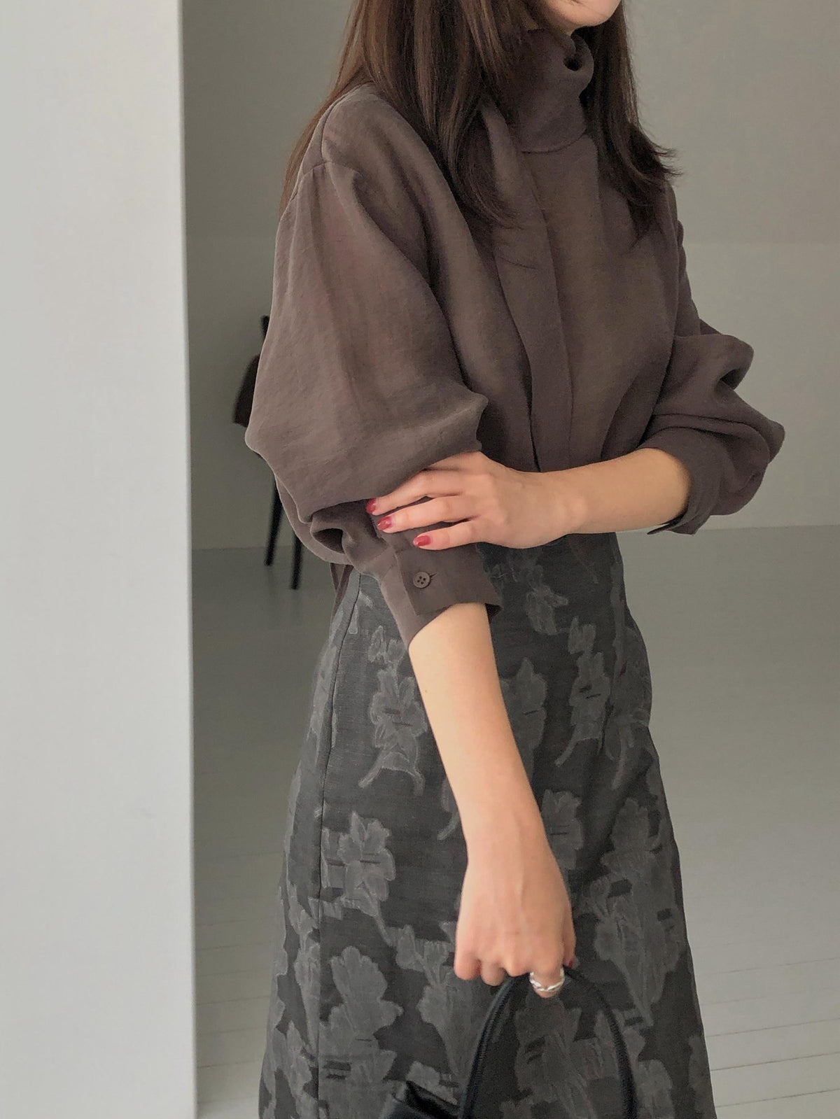 ️ taro blouse-3col