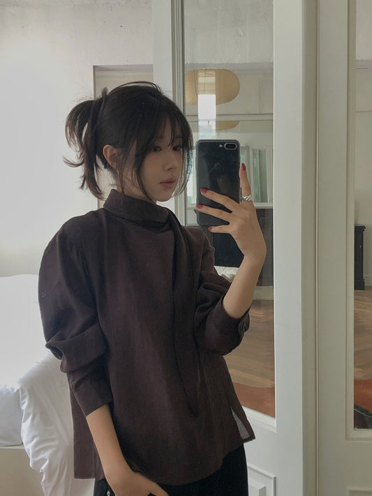 ️ taro blouse-3col