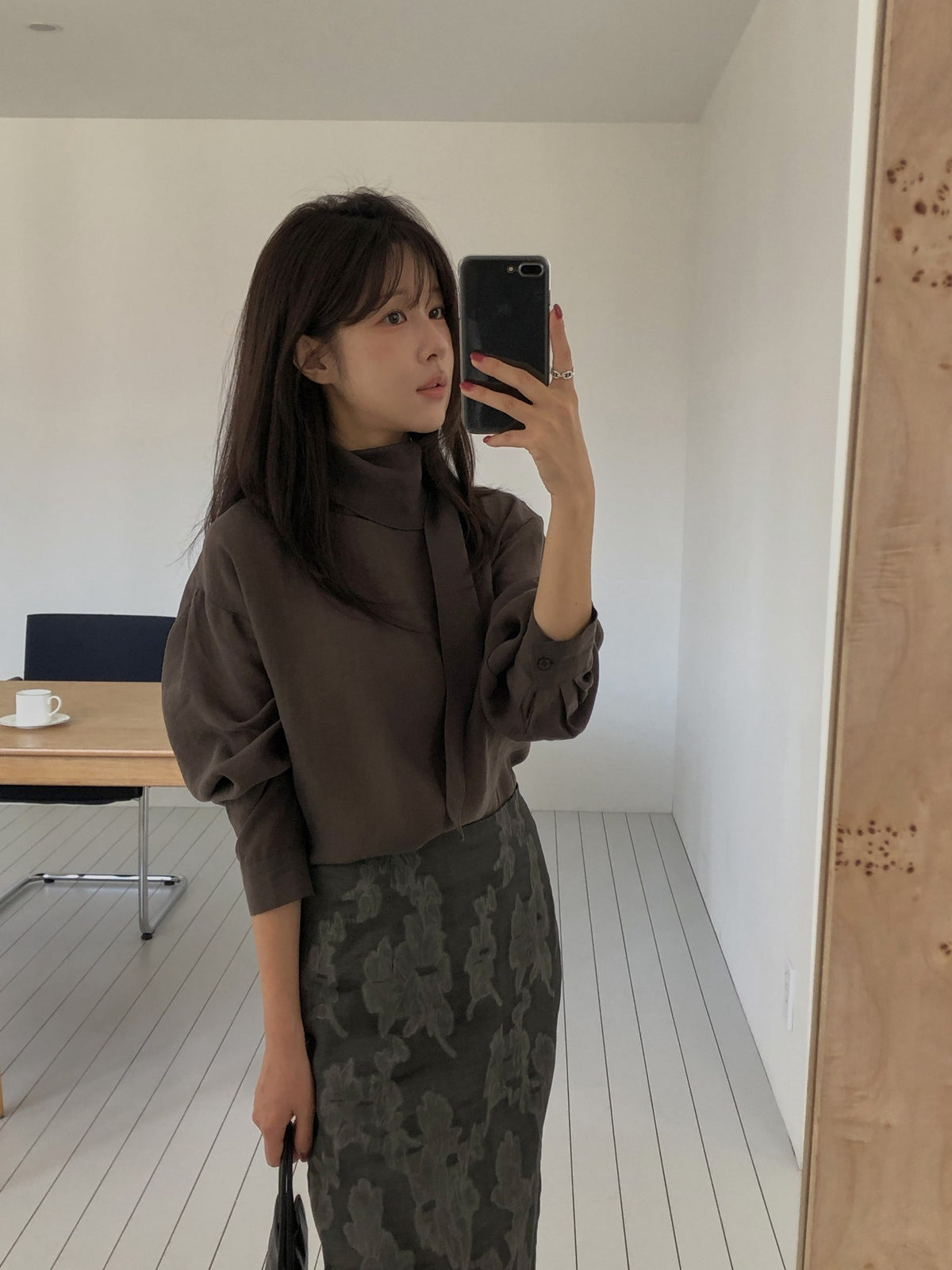 ️ taro blouse-3col