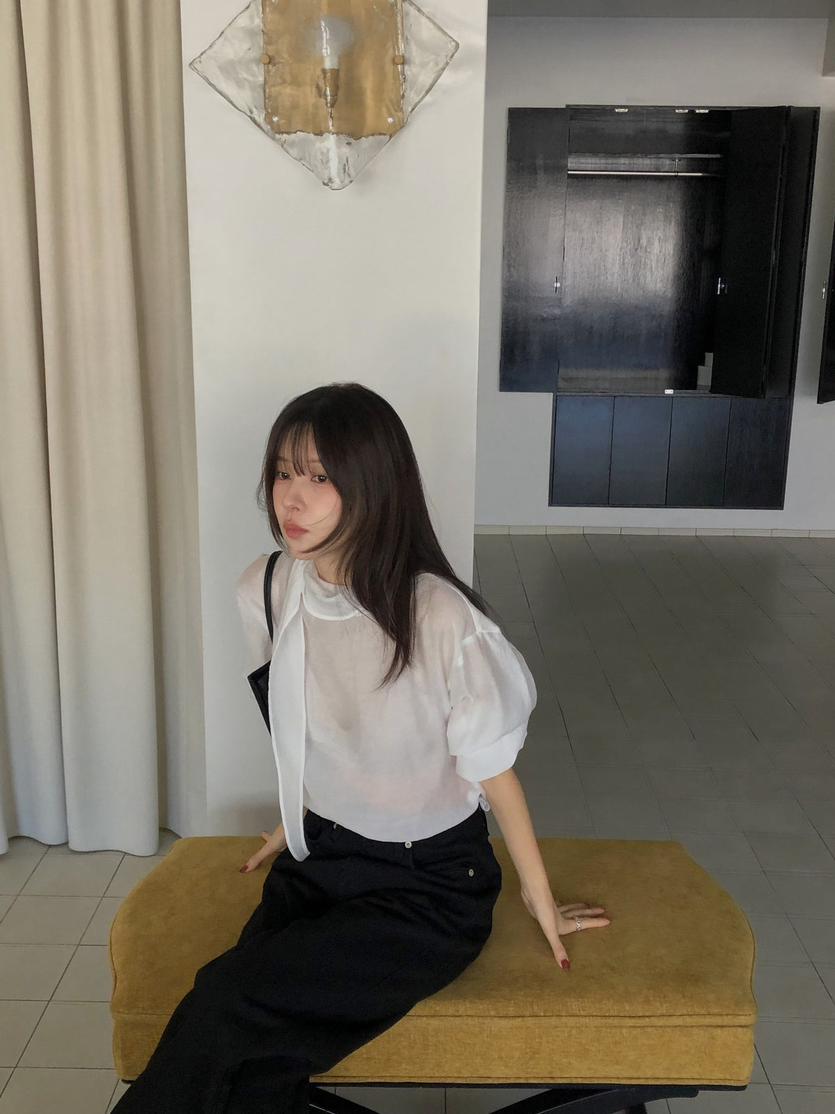 ️ taro blouse-3col