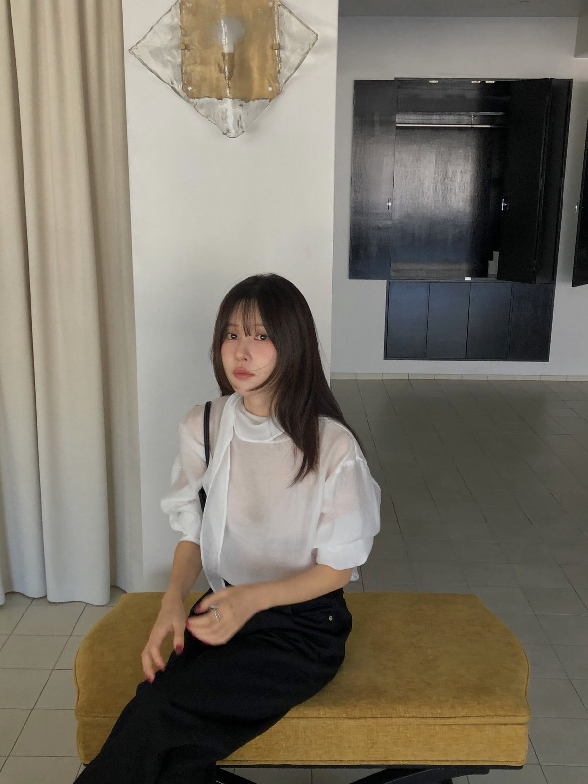 ️ taro blouse-3col