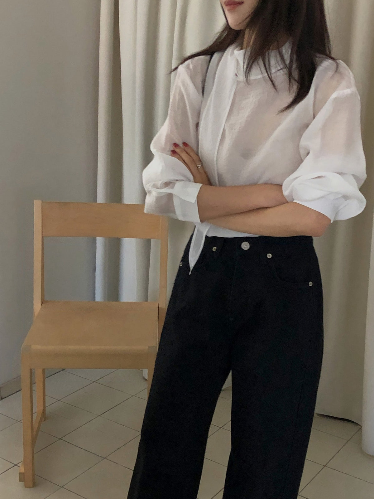 ️ taro blouse-3col