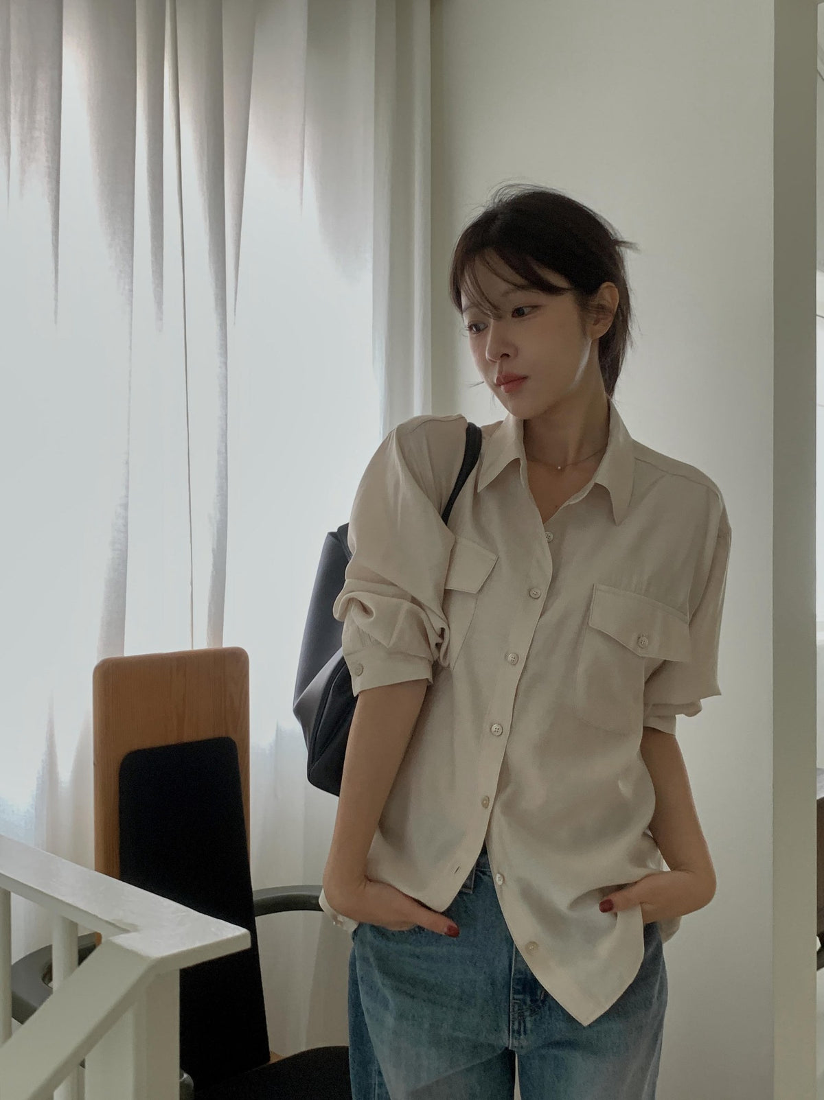 button shirt-4col