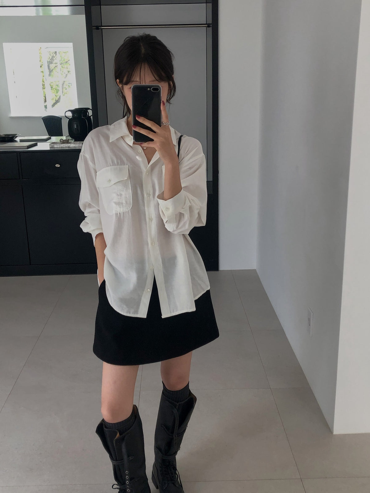 button shirt-4col