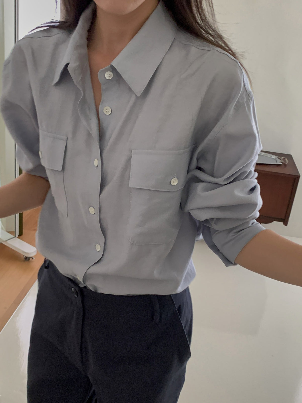 button shirt-4col