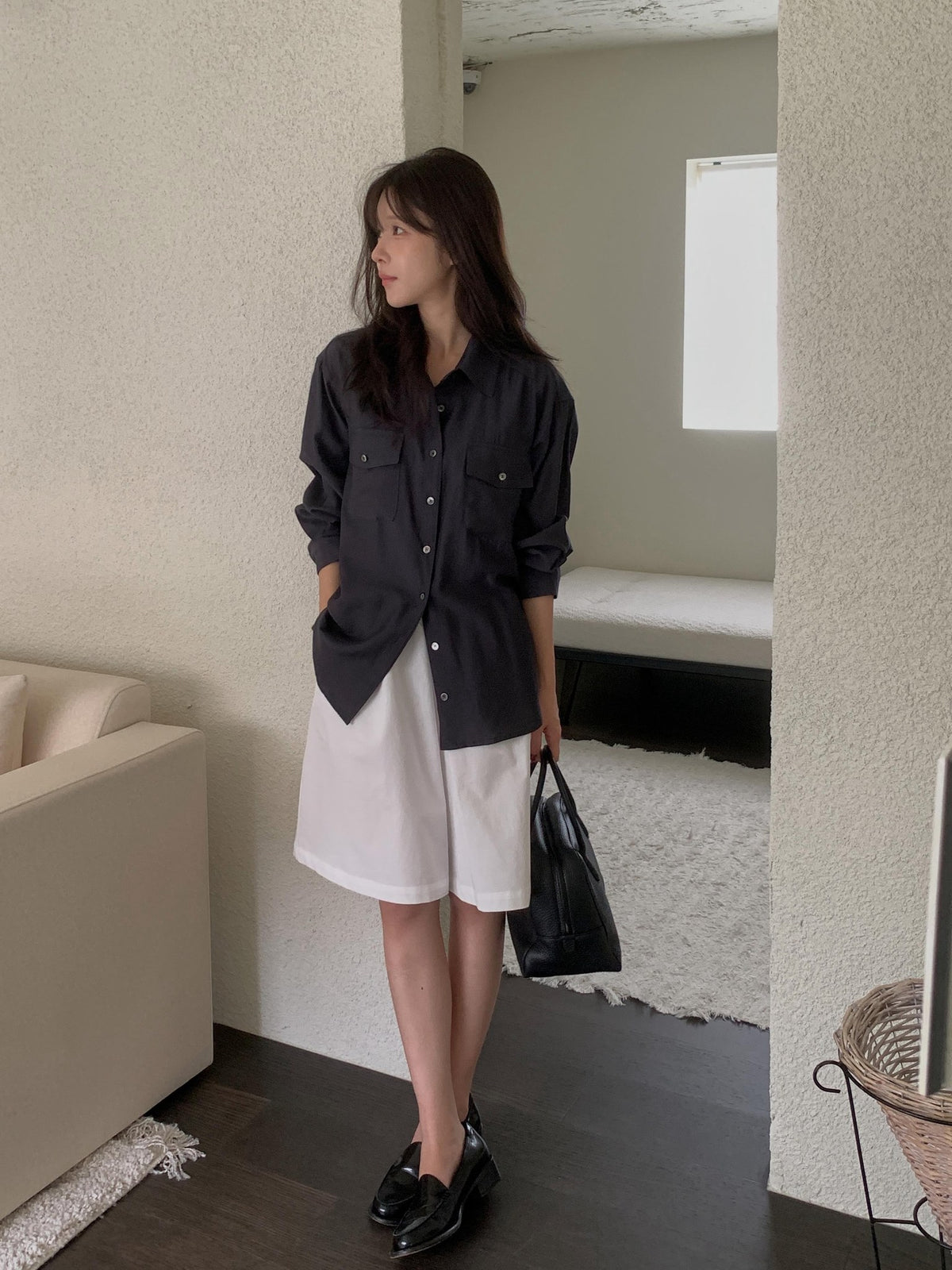 button shirt-4col