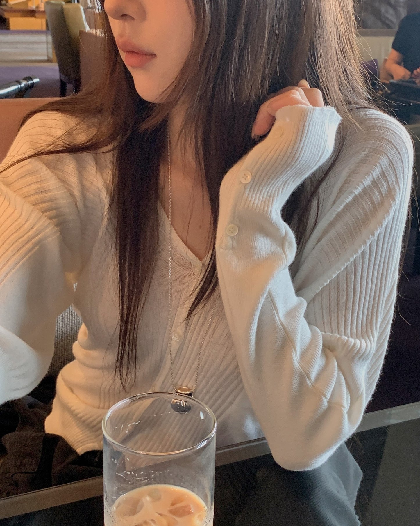 Bas cardigan-3col