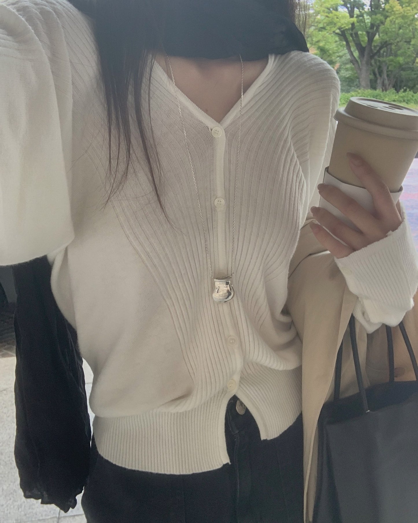 Bas cardigan-3col
