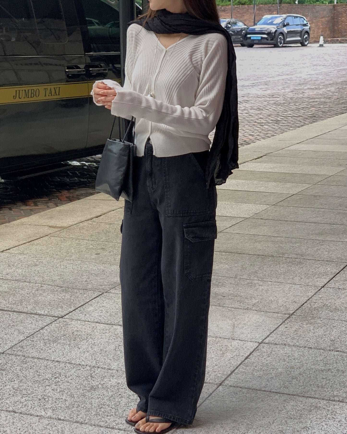 Bas cardigan-3col