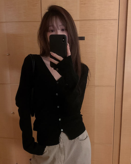Bas cardigan-3col
