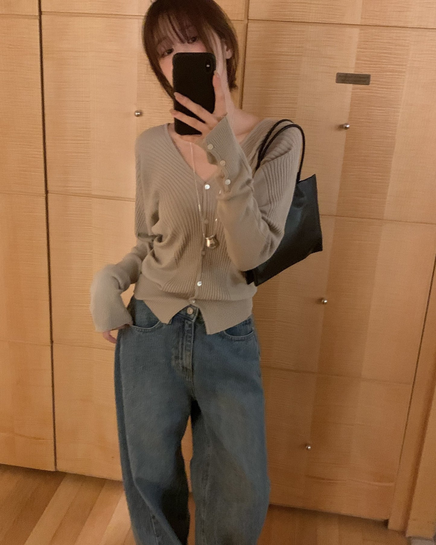 Bas cardigan-3col
