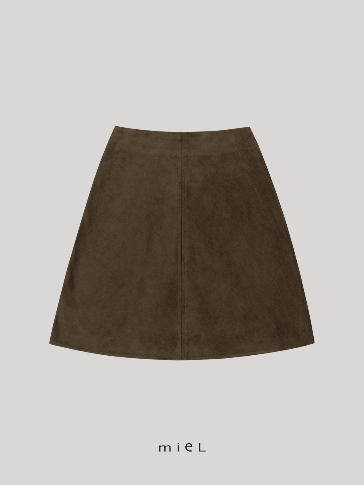 ️ charlie suede skirt-2col