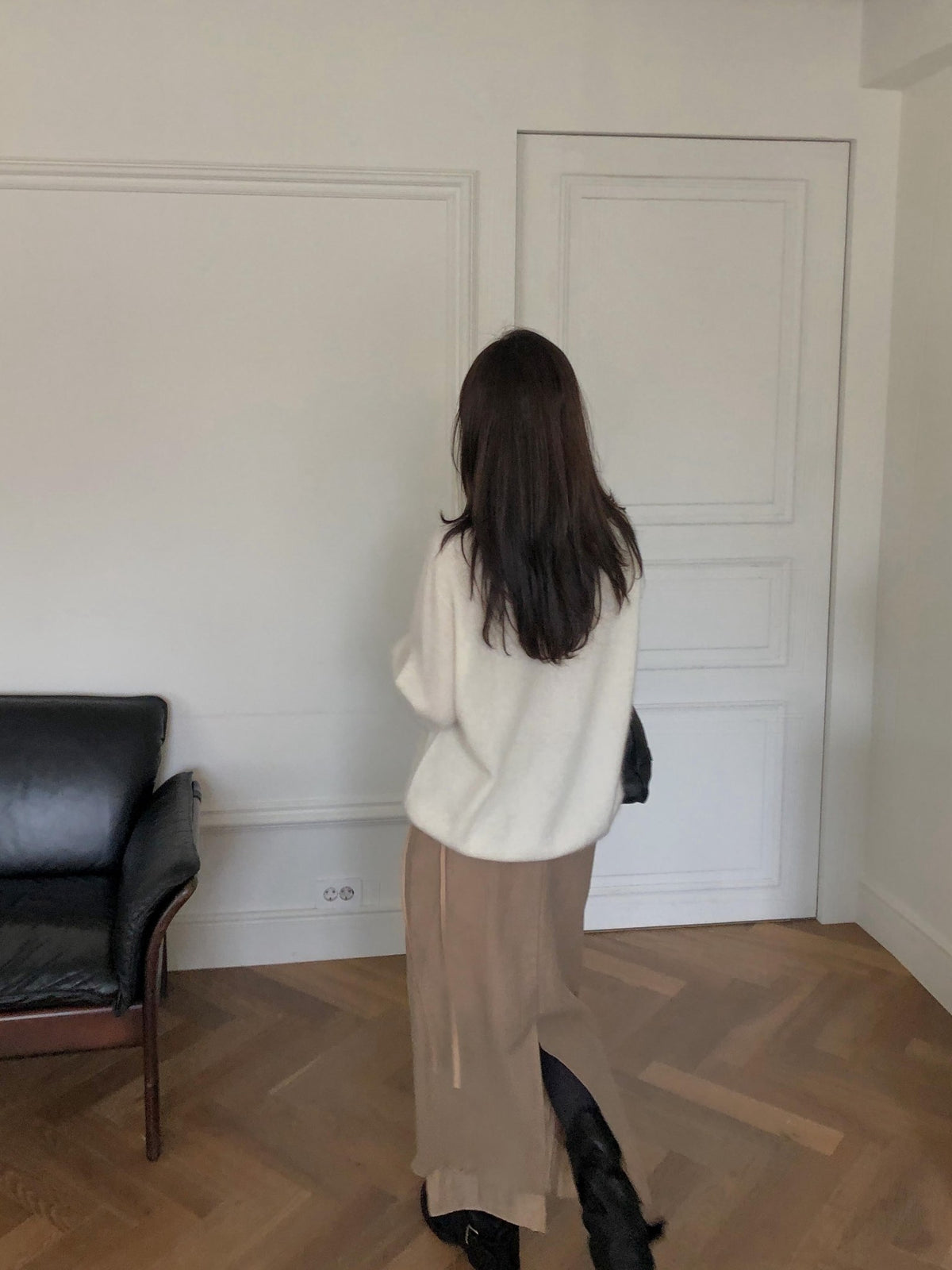 ️mocha skirt-2col