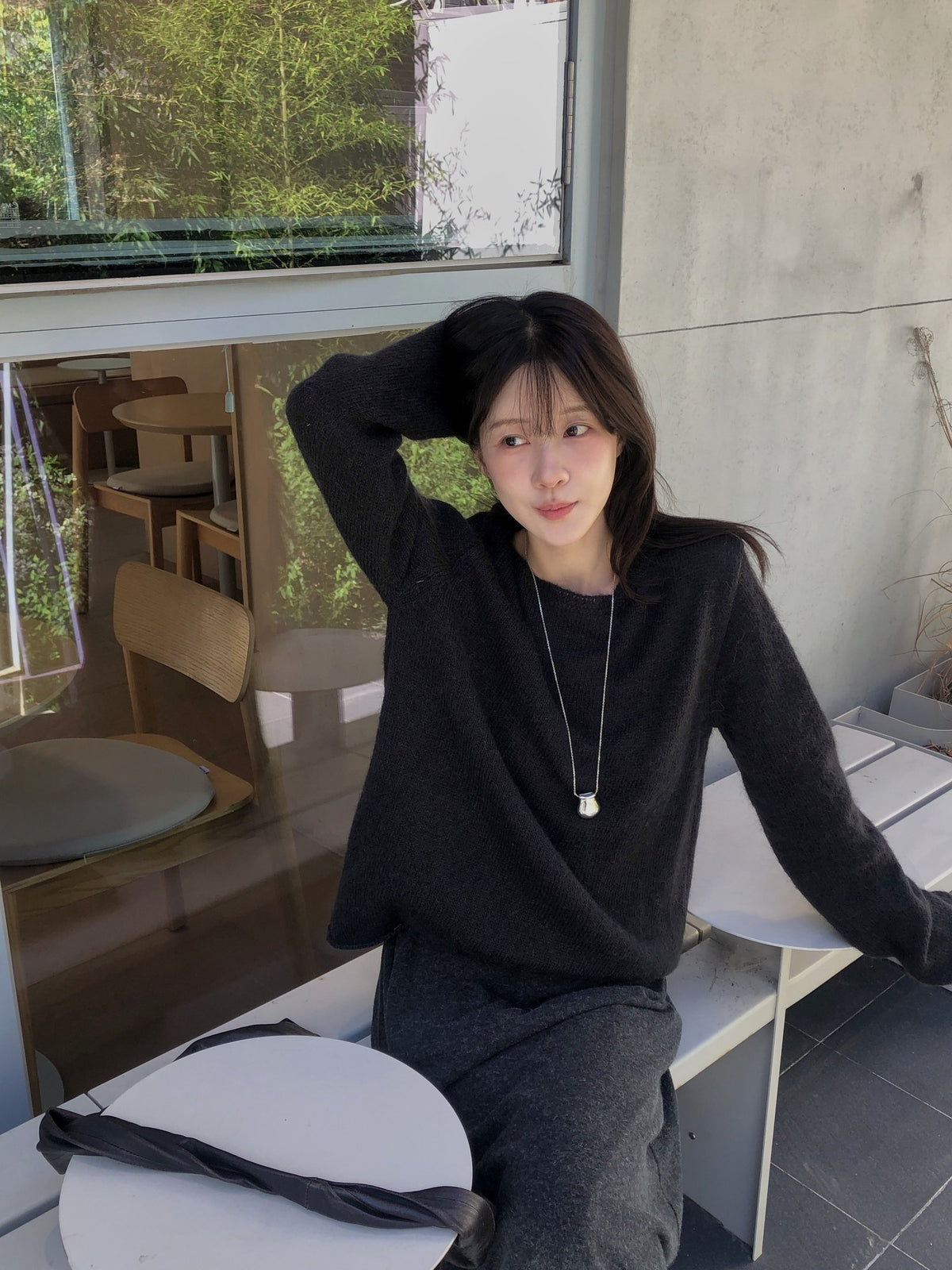 ️ angora wool skirt