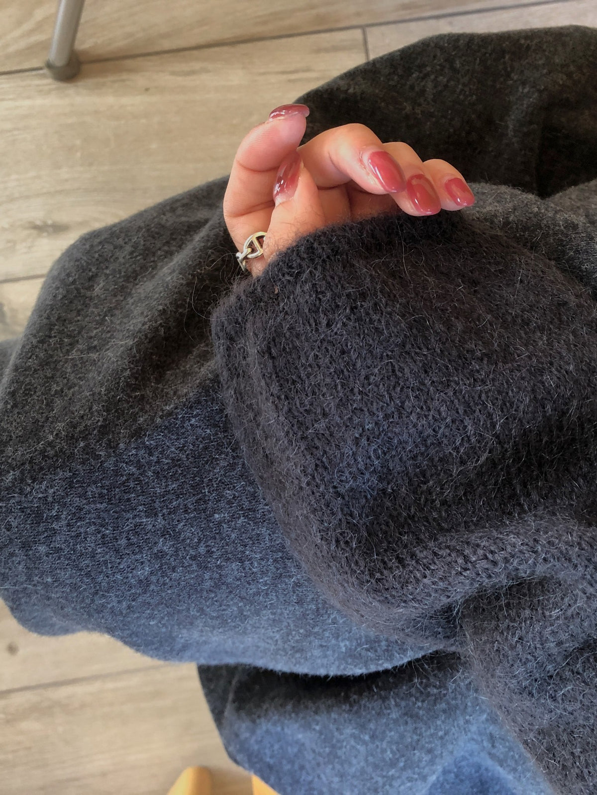 ️ angora wool skirt