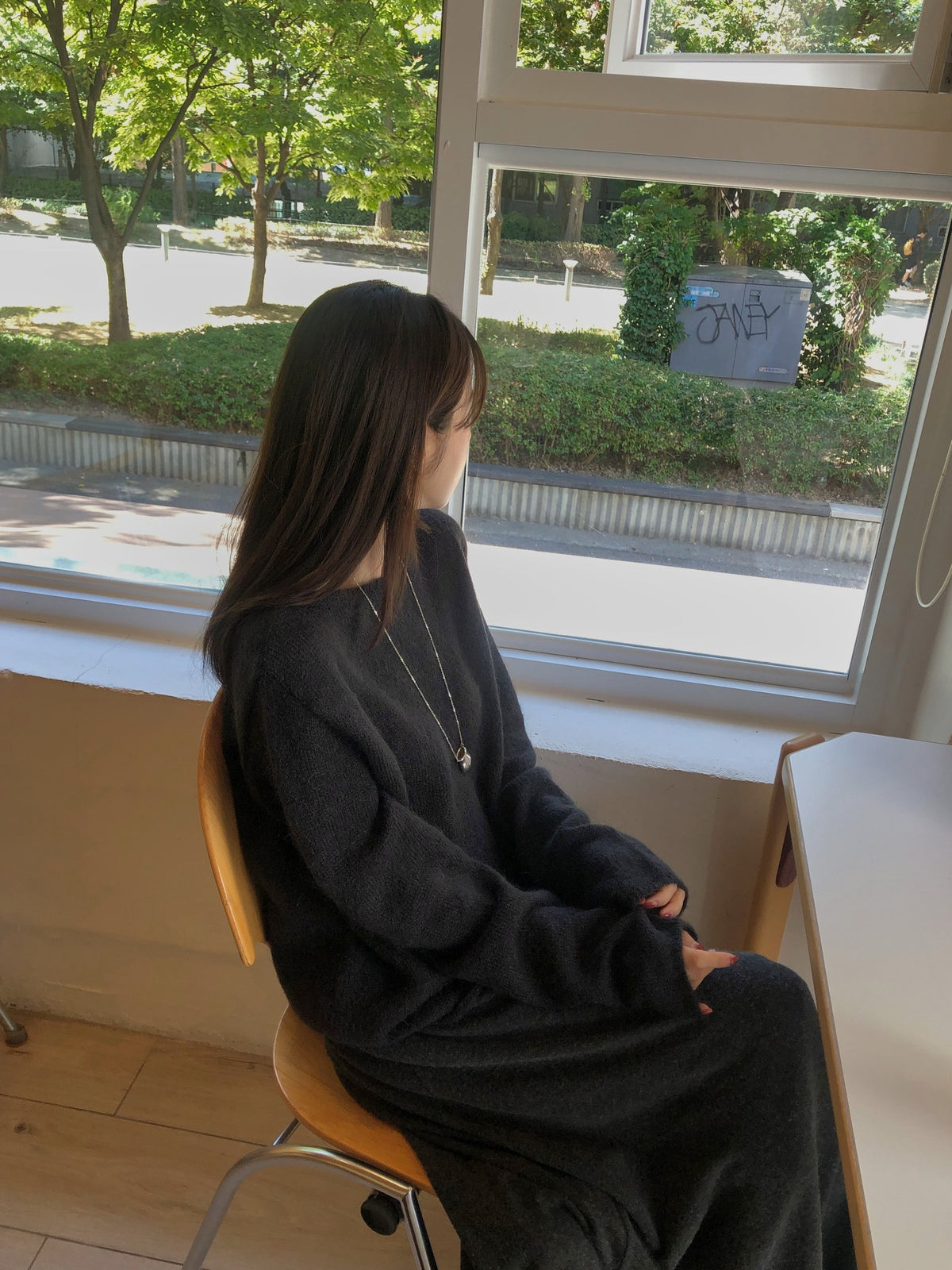 ️ angora wool skirt