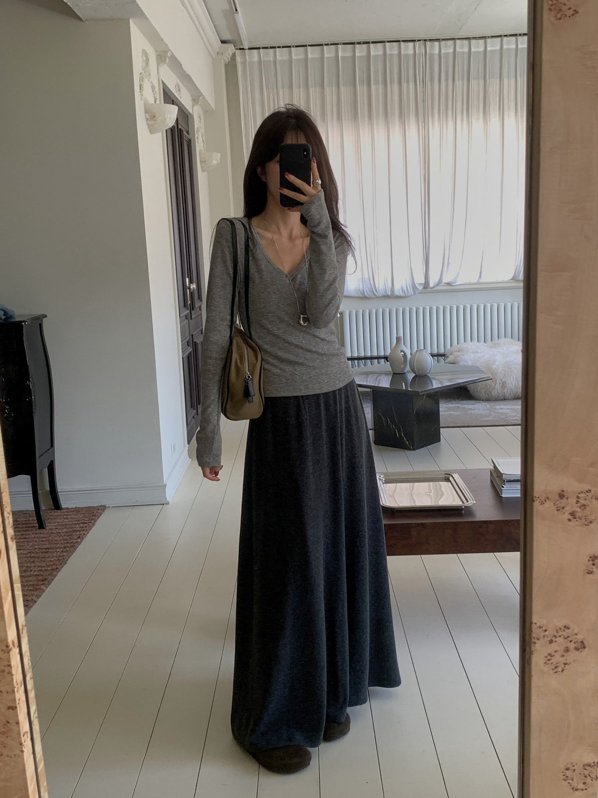 ️ angora wool skirt