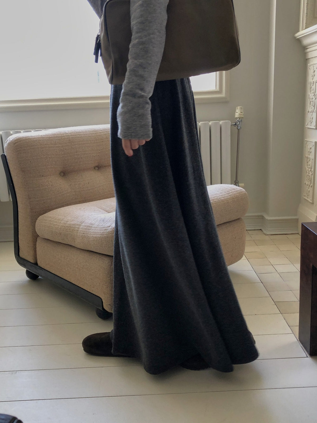 ️ angora wool skirt